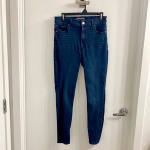 Express super soft high waist jeans